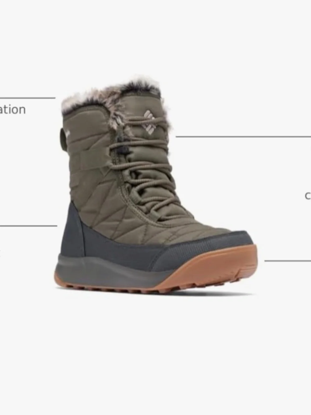 Columbia Minx Shorty Rain / Snow Boot